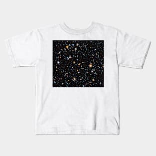 Hubble Ultra Deep Field, ultraviolet coverage (C041/7505) Kids T-Shirt